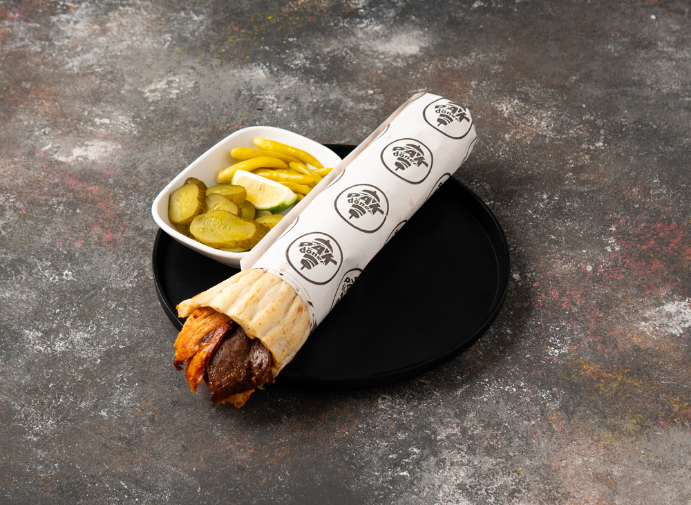 Pidede Et, Tavuk Karışık Dürüm