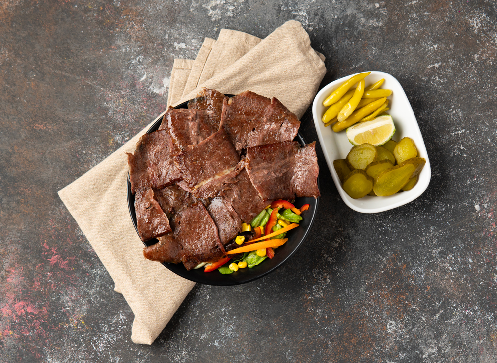 Salata Üstü Et Döner