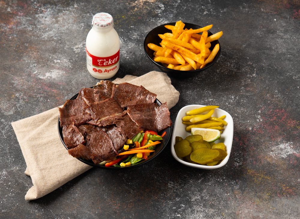 (Menü) Salata Üstü Yaprak Et